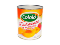 LATA DURAZNO EN ALMIBAR COLOLO 820rs