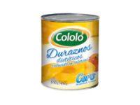 LATA DURAZNO EN ALMIBAR S/A COLOLO 820rs
