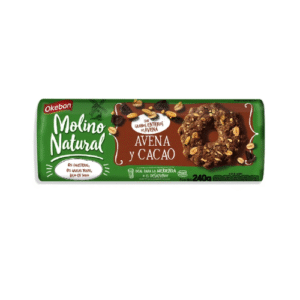 GALLETITAS OKEBON AVENA Y CACAO 240grs