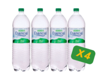 AGUA ESENCIAL PACK 4 UNIDADES SIN GAS 8lt