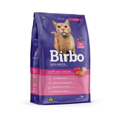 Birbo blend cat food 7 kgs pollo